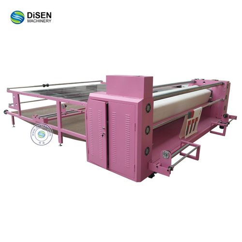 印刷工厂专用3.2米超宽热转印滚筒印花机